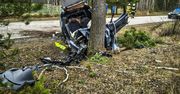 Zalesie: Groźny wypadek 22‑latka. Policja czeka na wyniki badań krwi
