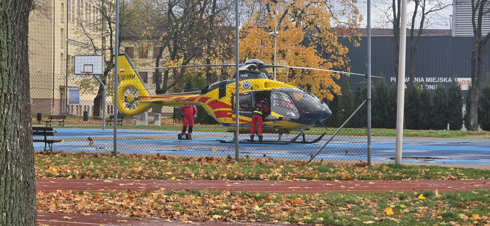 Wypadek na budowie