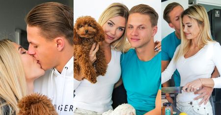 Zakochani Angela i Arsen z "Love Island" pieczętują związek pocałunkami nad miską sałaty (ZDJĘCIA)