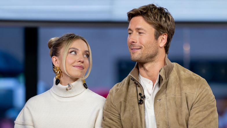 Sydney Sweeney widziana z Glenem Powellem