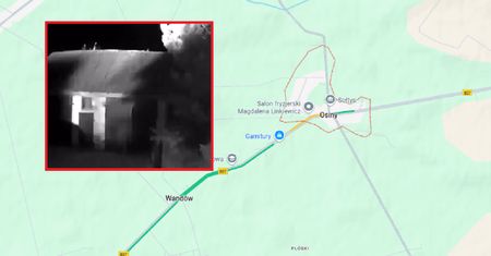 Eksplozja w Osinach. Nieoficjalnie: "To dron typu Shahed"