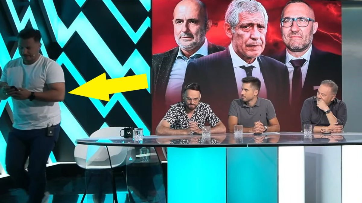 Kontrowersyjny dziennikarz wychodzi ze studia