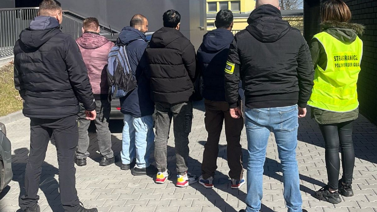 Straż Graniczna zatrzymała cudzoziemców, którzy przekroczyli