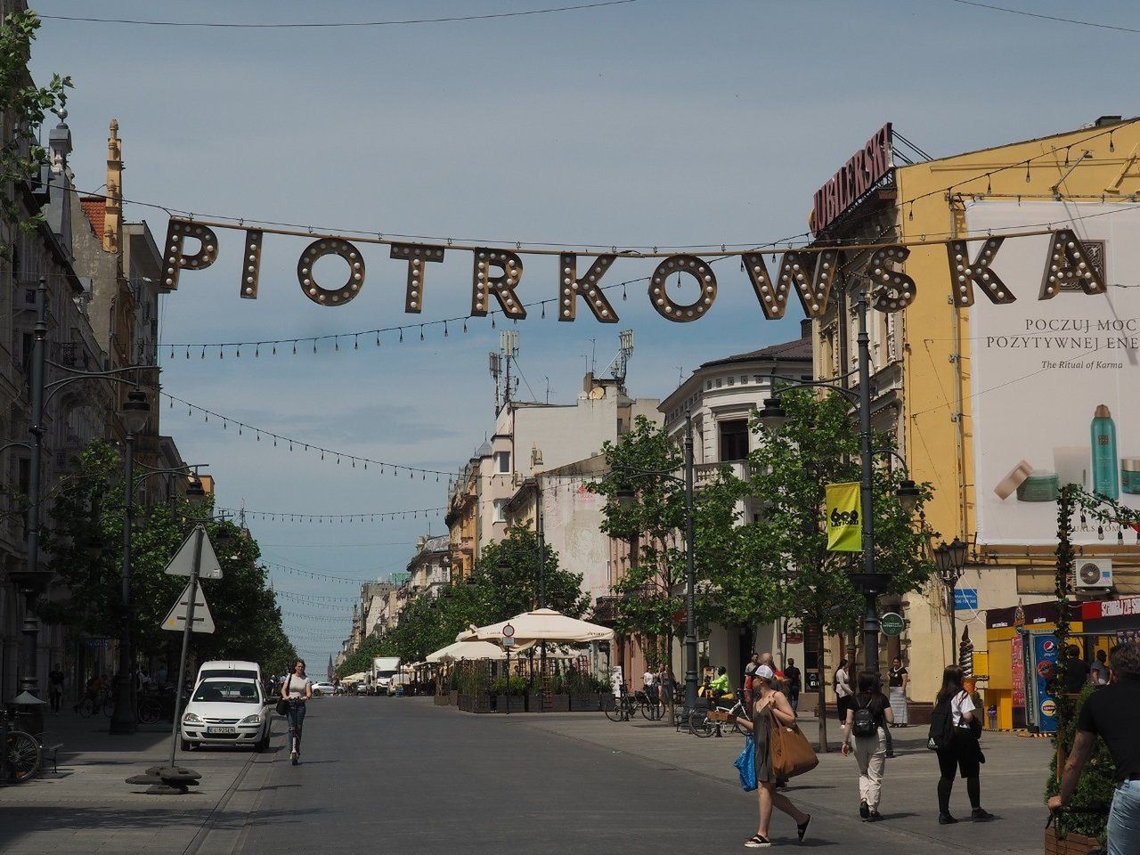 Ulica Piotrkowska w Łodzi