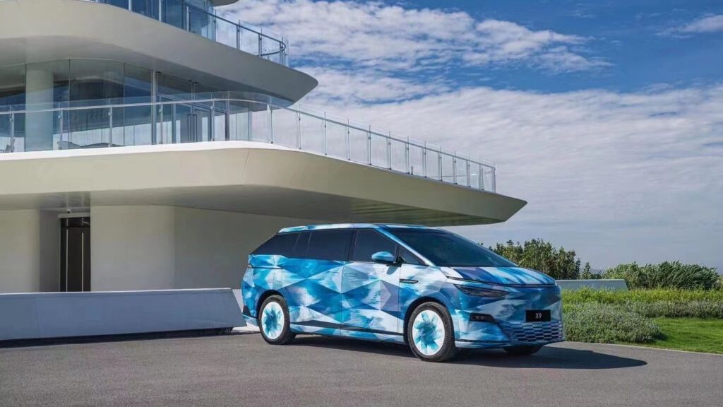 Xpeng X9 - zapowiedź