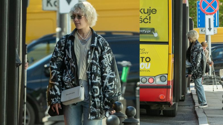 Helena Englert na mieście