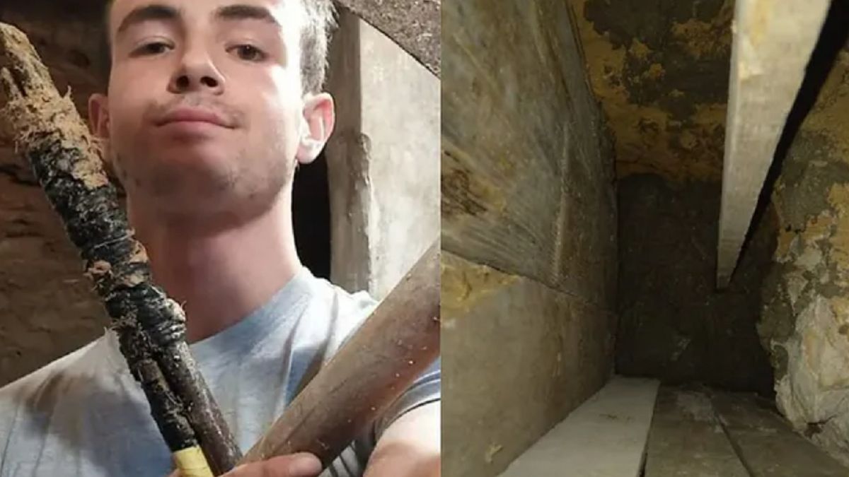 Po kłótni z rodzicami 6 lat kopał jaskinię w ogrodzie.