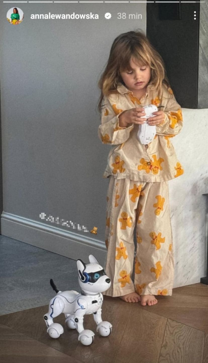 Anna Lewandowska pokazała córkę na InstaStory