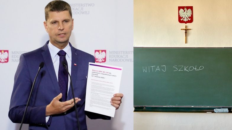Minister edukacji narodowej zapowiada powrót do szkół