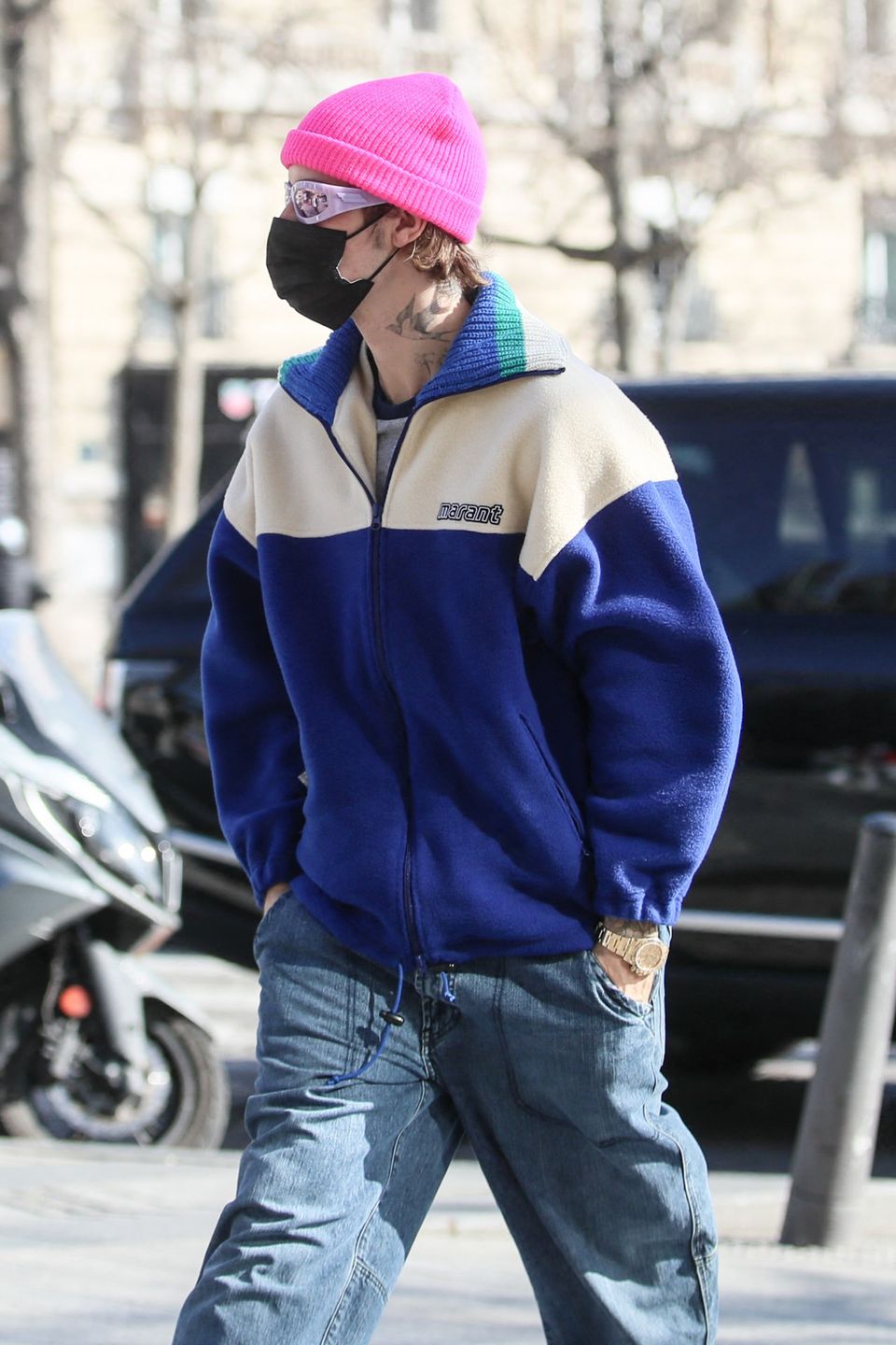 Justin Bieber przyłapany na zakupach w Paryżu