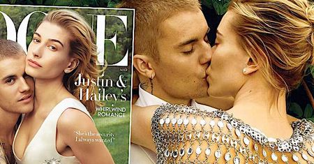 Justin Bieber i Hailey Baldwin na okładce "Vogue'a"! To ich małżeński debiut!