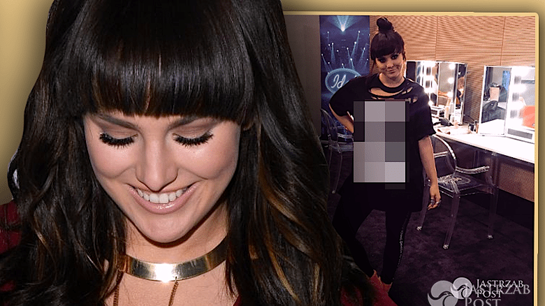 Ewa Farna koszulka z Justinem Bieberem H&M