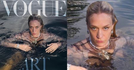 Chloe Sevigny kąpie się w sukience