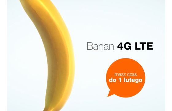 Bananowy smartfon w kampanii Orange zachęcającej do rejestracji numerów na kartę (wideo)