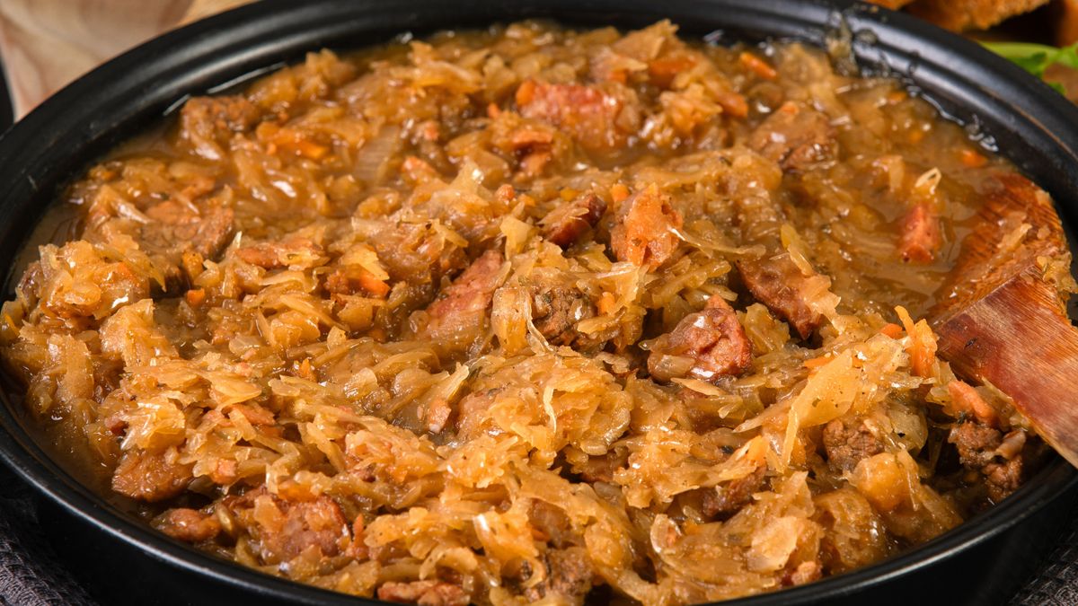 Przepis na bigos z musztardą