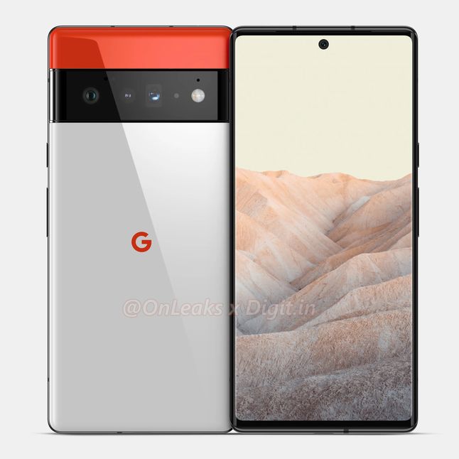 Pixel 6 Pro - wizualizacja na podstawie przecieków
