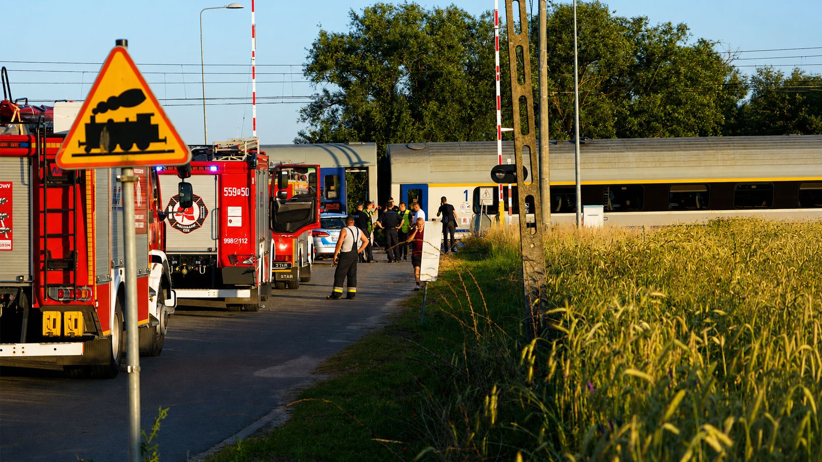 Zderzenie pociągów w Białośliwiu