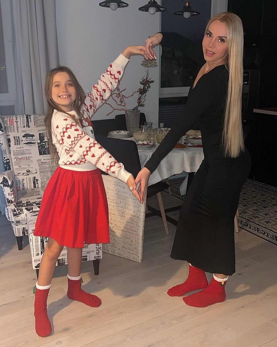 Marianna Schreiber z córką