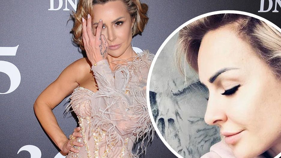 Blanka Lipińska postawiła na modną maseczkę ochronną