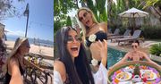 Magdalena Stępień podbija Bali z Olą Ciupą: luksusowy hotel, egzotyczne przysmaki i sesje w bikini