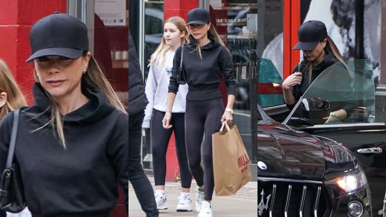 Victoria Beckham buszuje po sklepach z 11-letnią córką Harper