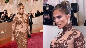 Makijaż Jennifer Lopez ze Złotych Globów NIE SPODOBAŁ się fanom. "ROZBLENDUJ TO" (ZDJĘCIA)