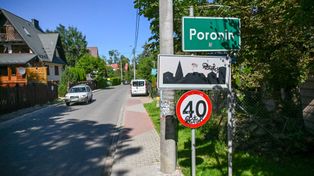 Poronin: Nocna akcja. Progu zwalniającego już nie ma. Zdemontowali go niezadowoleni mieszkańcy