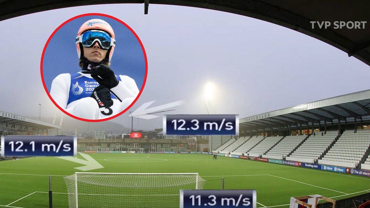 Dziennikarze TVP Sport zażartowali z warunków na Wyspach Owczych