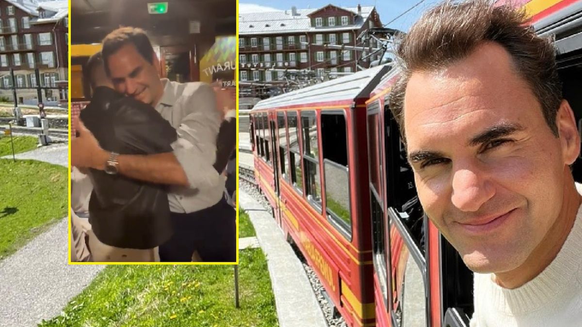 Spotkanie Rogera Federera z kibicem