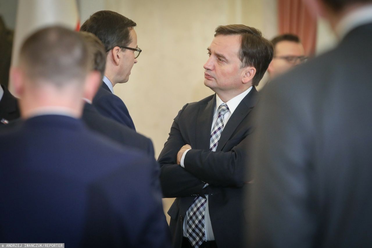 Echa po rozmowie Morawiecki-Ziobro. "Kluczowe rozbieżności"