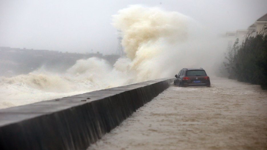 Tajfun Jebi uderzył w Japonię