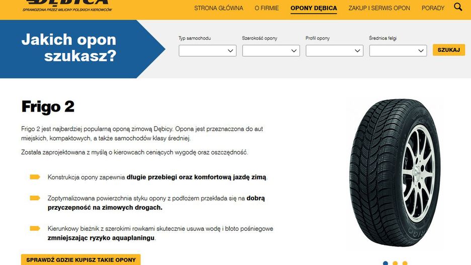 Wadliwe opony można wymienić na nowe, bez dodatkowych opłat