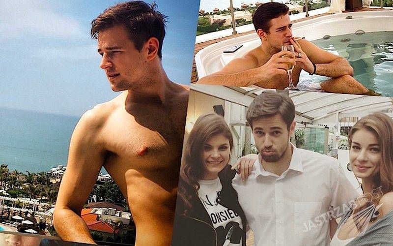 Mateusz Jarzębiak chwali się zdjęciami z Turcji. Olga Kaczyńska skomentowała fotkę z piękną modelką [INSTAGRAM]