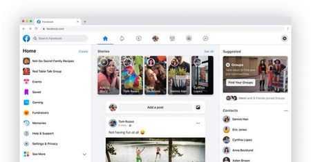 Nowy wygląd Facebooka. Koniec z niebieskim