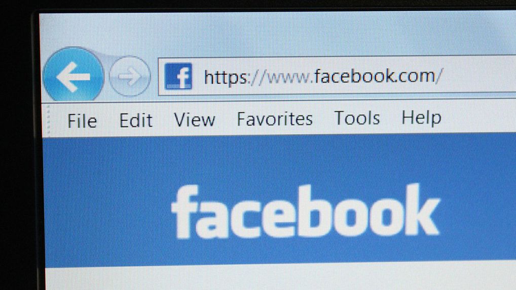 ekran i facebook