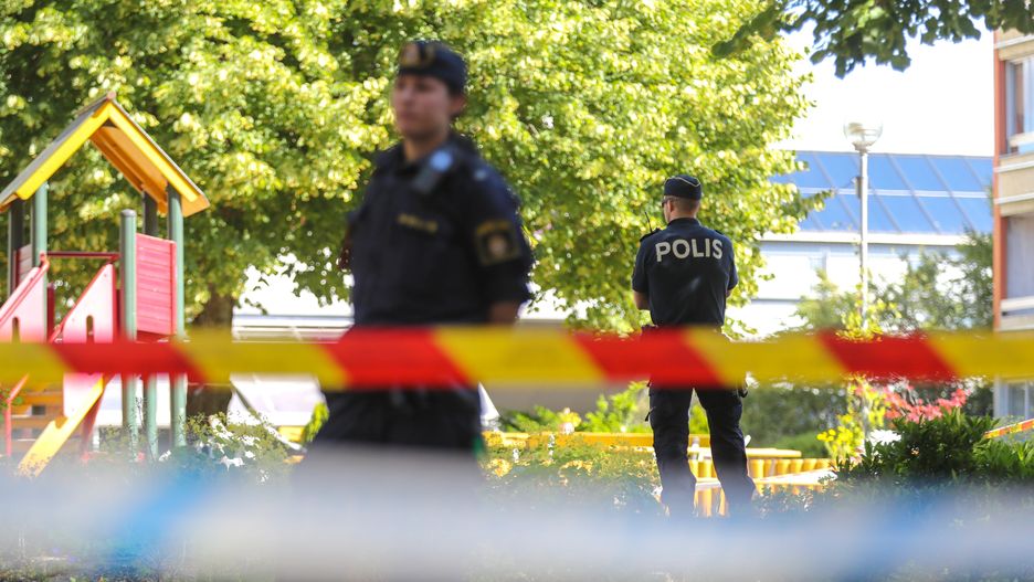 Policja na miejscu tragedii w Goeteborgu
