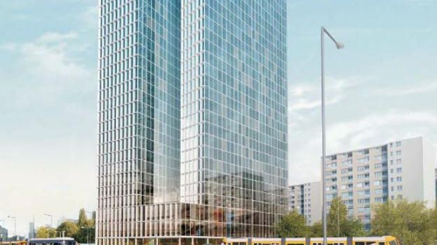 Spółka Srebrna chce zbudować w centrum Warszawy 190-metrowy wieżowiec.