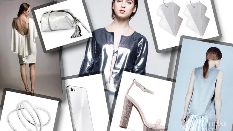 Białe i srebrne kreacje na sylwestra i imprezę