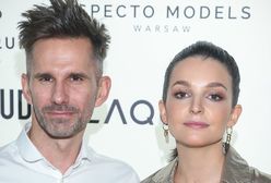 Marcin Bosak i Maria Dębska na ściance. Stylowa para