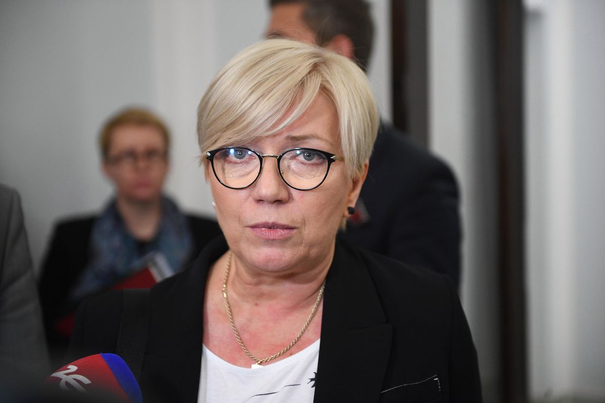 Julia Przyłębska oskarża: skandaliczne wystąpienia. "Mówią, że TK nie istnieje"