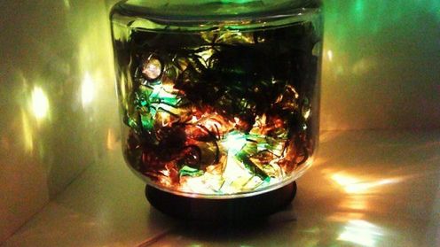 Świetne lampy z butelek i puszek po piwie 1