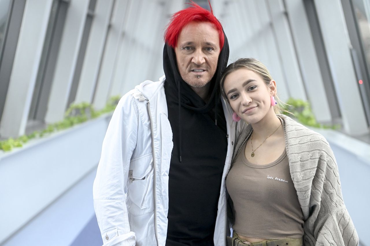 Michał Wiśniewski i Fabienne Wiśniewska