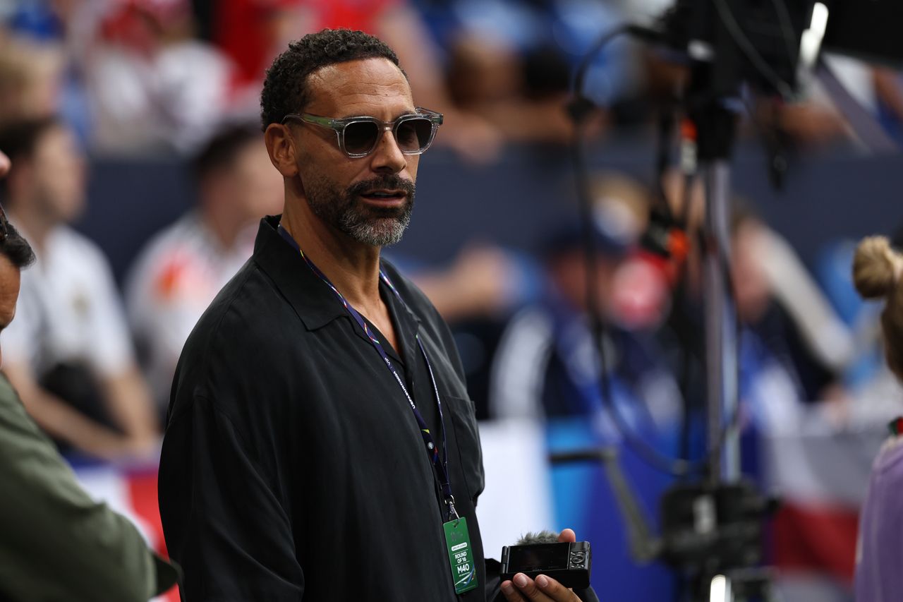 In the photo: Rio Ferdinand