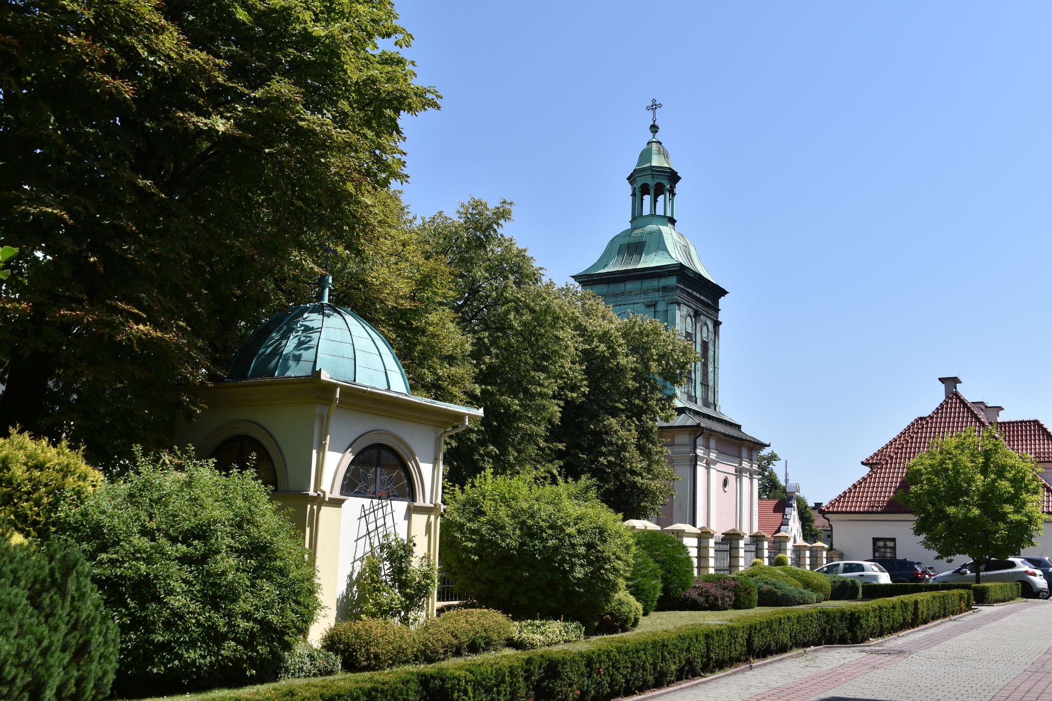 Kościoły w Wieliczce są niewielkie, ale piękne