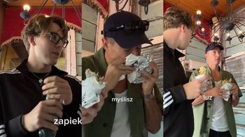 Bagi do Lewandowskiego po wspólnym pałaszowaniu kebaba: "Daj znaka, jak po samolocie". Piłkarz wykazał się SPORYM poczuciem humoru w odpowiedzi