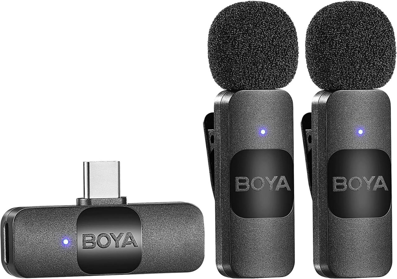 BOYA BY-V20 bezprzewodowy mikrofon USB-C

