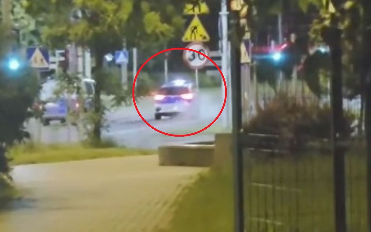 Policjanci przyłapani. Wszystko widać i słychać. Nagranie z Kielc
