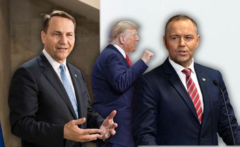 Dwa zadania Sikorskiego. "Liczę na naszego prezydenta MAGA"