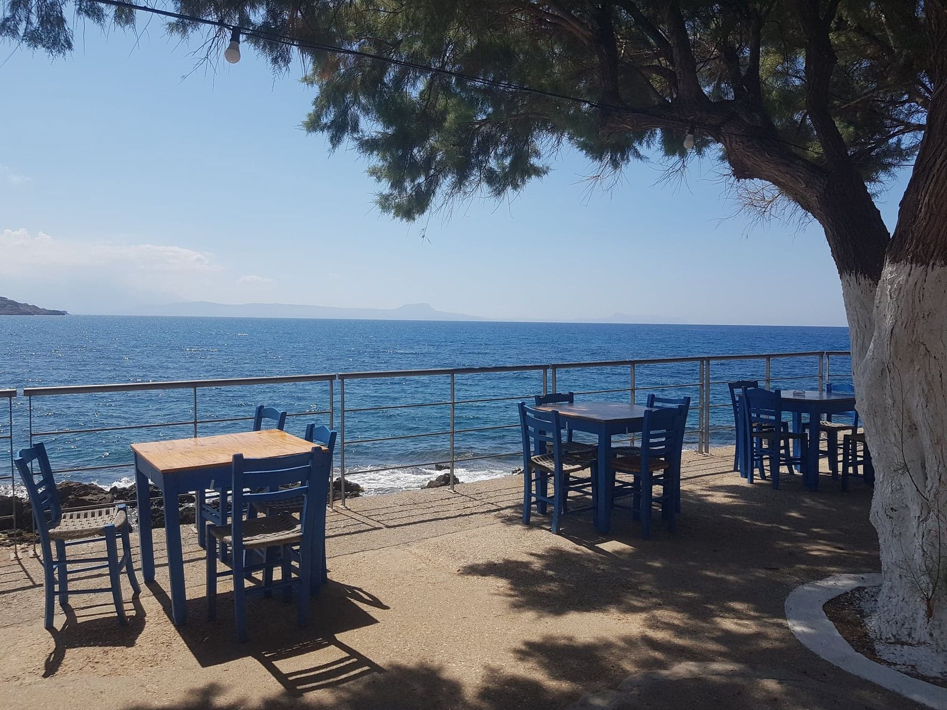 Stoliki w restauracjach są puste