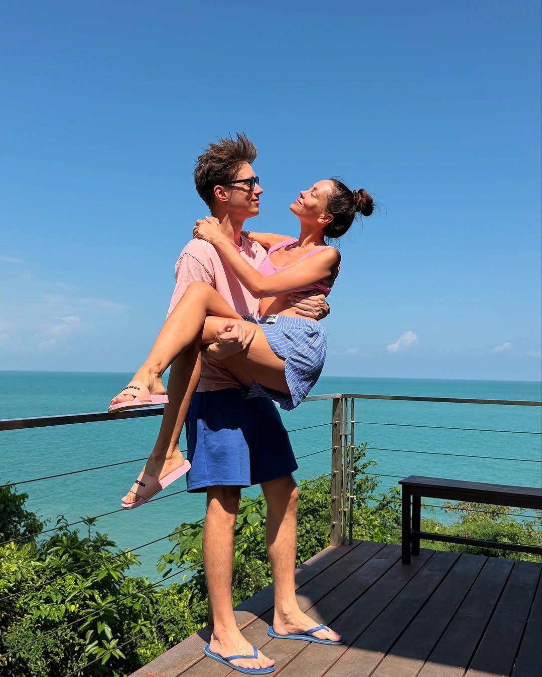 Michał Mikołajczak i Edyta Zając na wakacjach